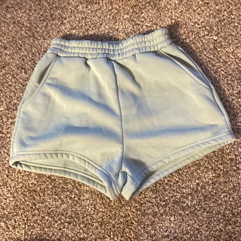 SHEIN, green,thick,shorts.
